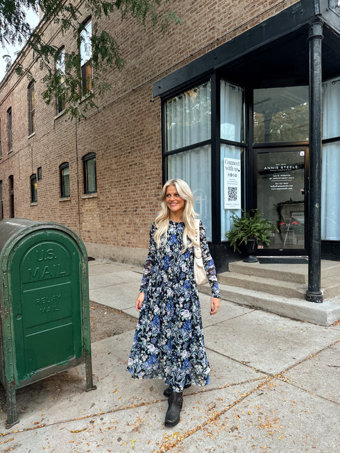 Evermore Floral Dress *RESTOCKED*