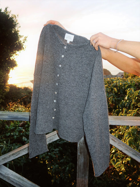 Coco Cutie Cardigan // Heather