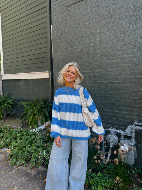 Sweater Weather Striped Knit