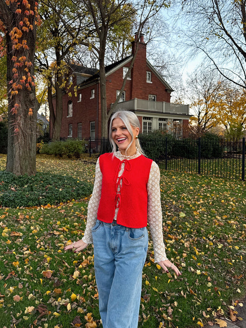 Holly Girl Knit Vest