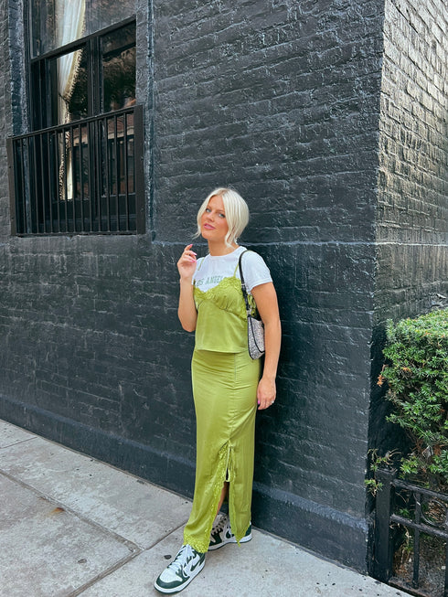 Fairy Dust Satin Set