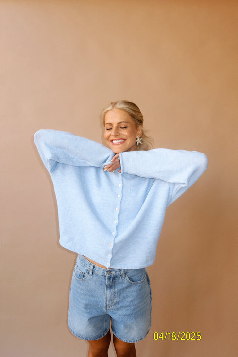 Coco Cutie Cardigan // Sky *RESTOCKED*