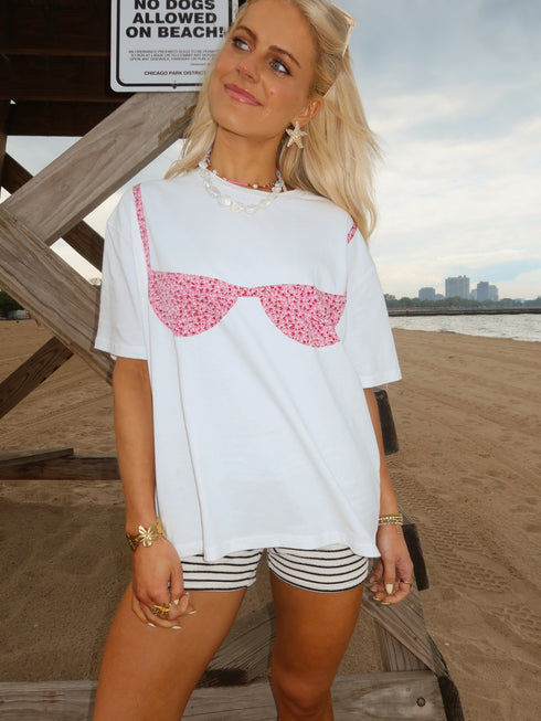 Bikini Babe Tee // Ditsy Floral