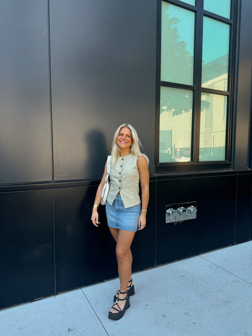 Sofia Summer Top // Sage