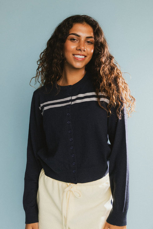 Stevie Knit // Indigo