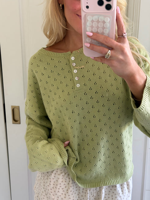 Everyday Pointelle Cutie // Crisp