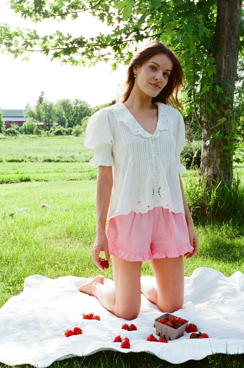 Lila Top // Ivory