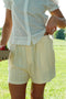 Sunrise Pointelle Short // Butter