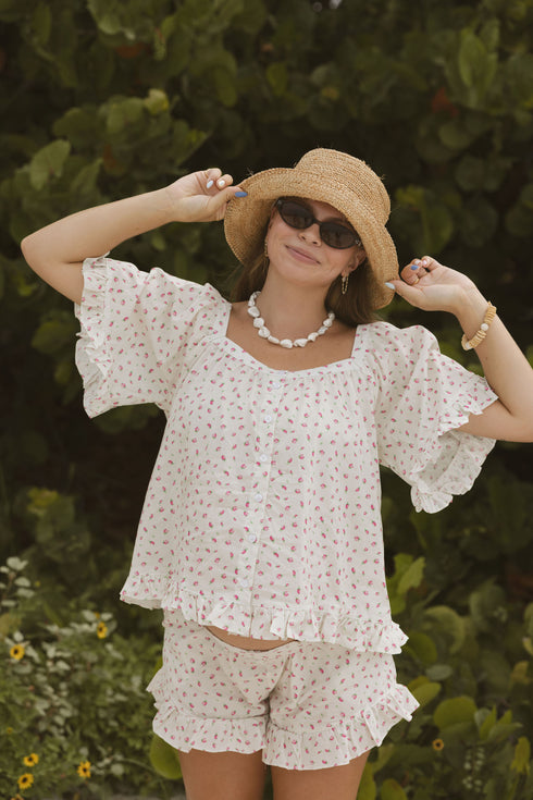 On Holiday Short // Peony *PREORDER 8.15*