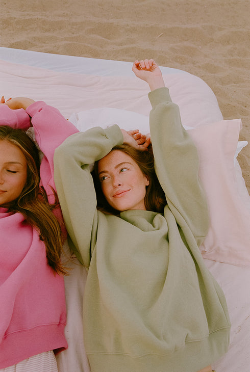 Club Coco Mockneck // Matcha