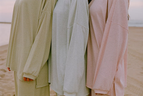 Saturdays Pullover // Sky
