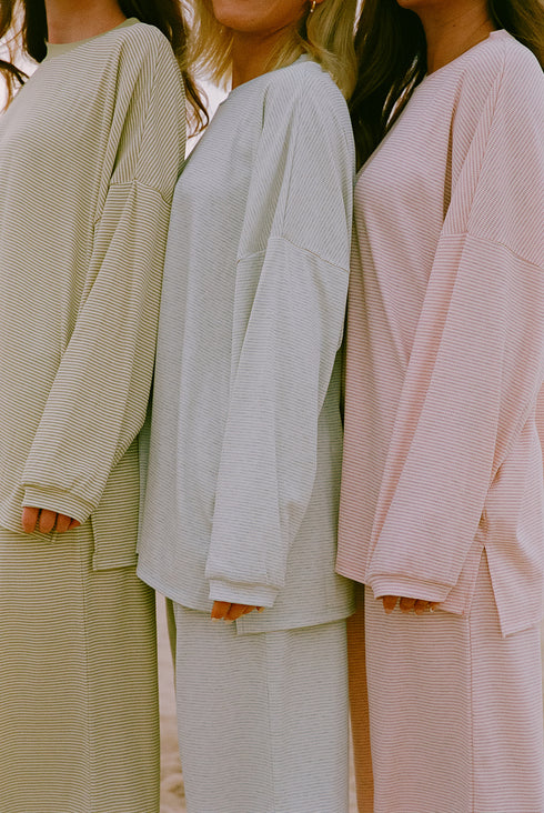 Saturdays Pullover // Sky