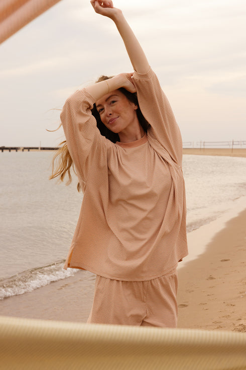 Saturdays Pullover// Pastel
