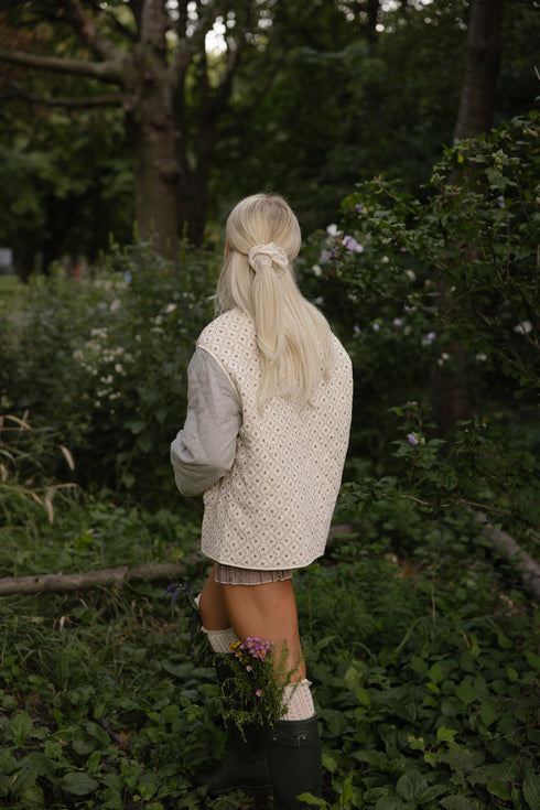 Marlowe Gingham Shorts // Brown