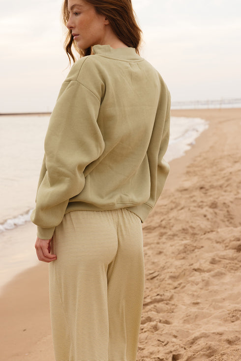 Club Coco Mockneck // Matcha