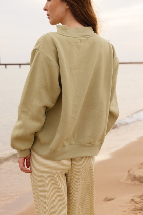 Club Coco Mockneck // Matcha