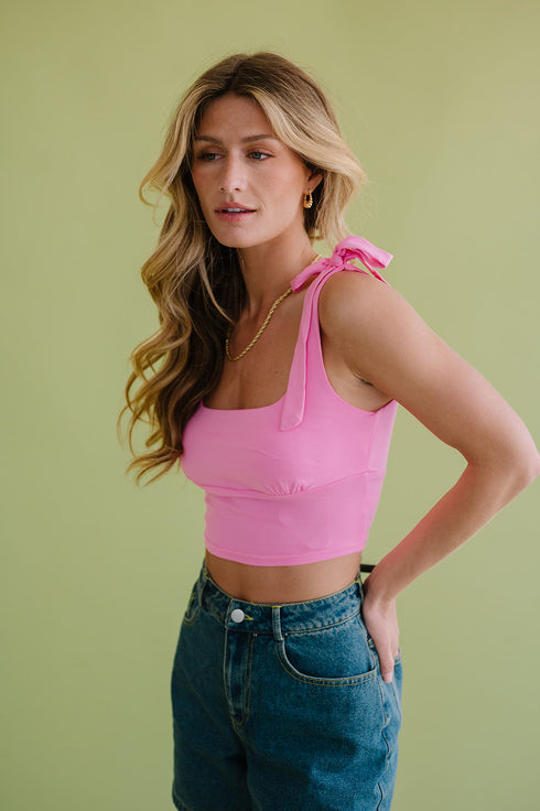 Pop Of Pink Top