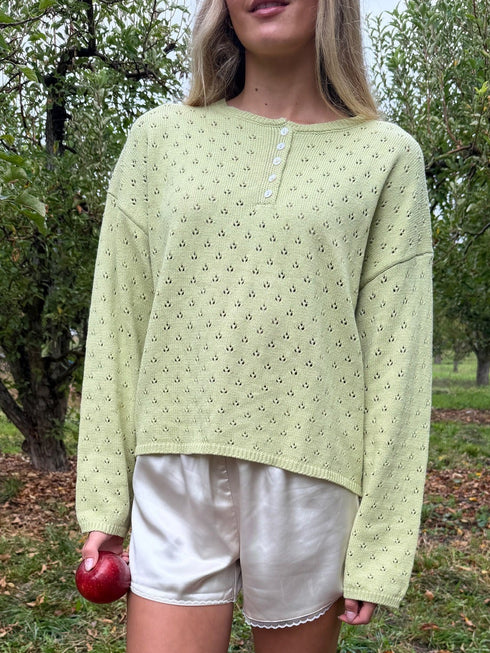 Everyday Pointelle Cutie // Crisp