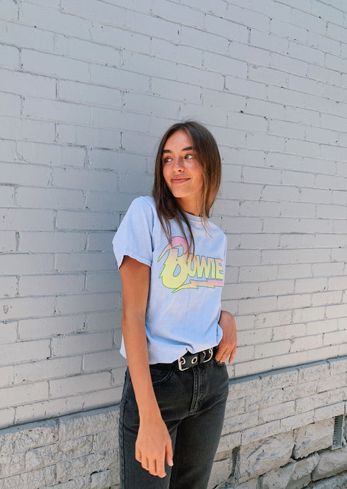 Bowie Ombre Pastel Graphic Tee *RESTOCKED*