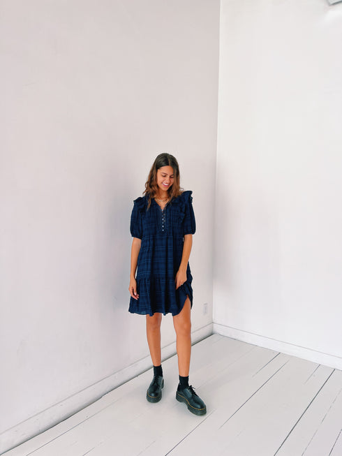 Hunny Girl Plaid Dress