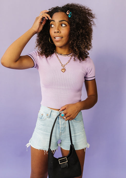 Trend Alert Ribbed Top