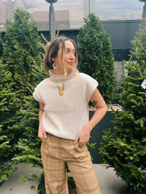 In Vogue Checked Pant