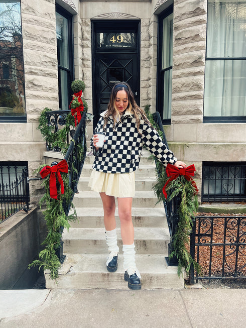 The Sofie Checkered Pullover