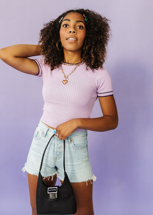 Trend Alert Ribbed Top