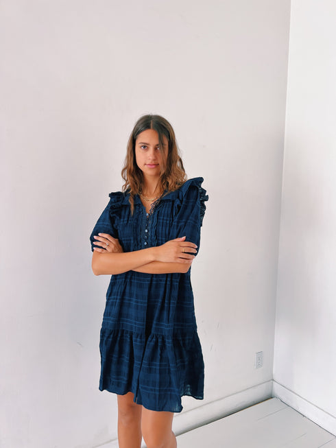 Hunny Girl Plaid Dress