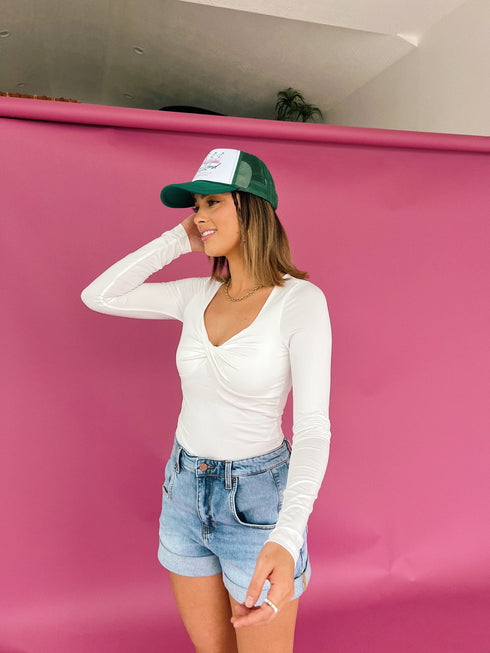 Barbie Moment Top// White