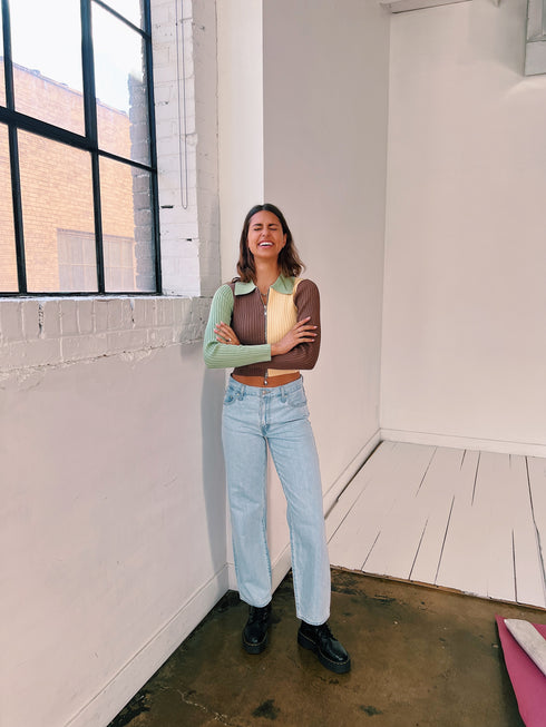 Fashion Icon Ribbed Top