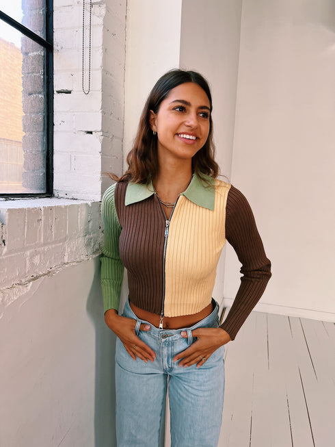 Fashion Icon Ribbed Top