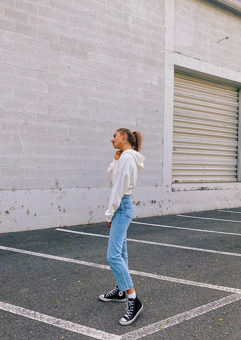 Fair Game Cropped Hoodie