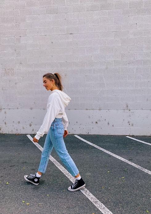 Fair Game Cropped Hoodie