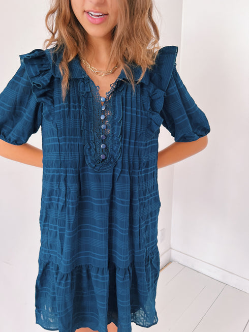 Hunny Girl Plaid Dress