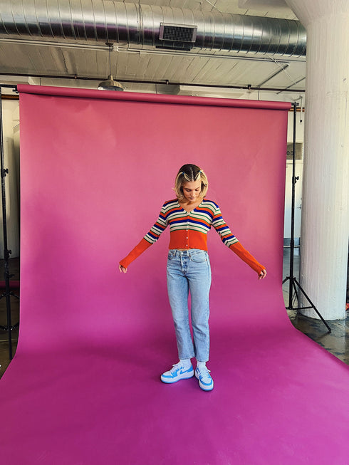 Too Cool For School Striped Top