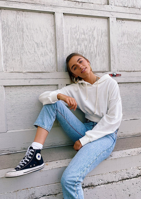 Fair Game Cropped Hoodie