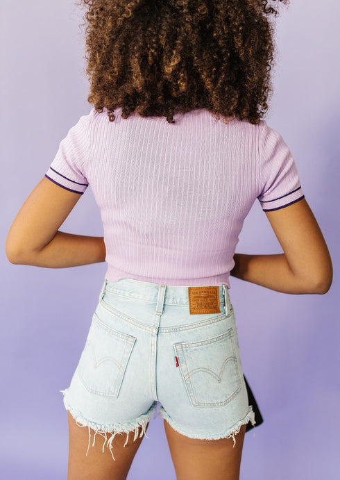 Trend Alert Ribbed Top