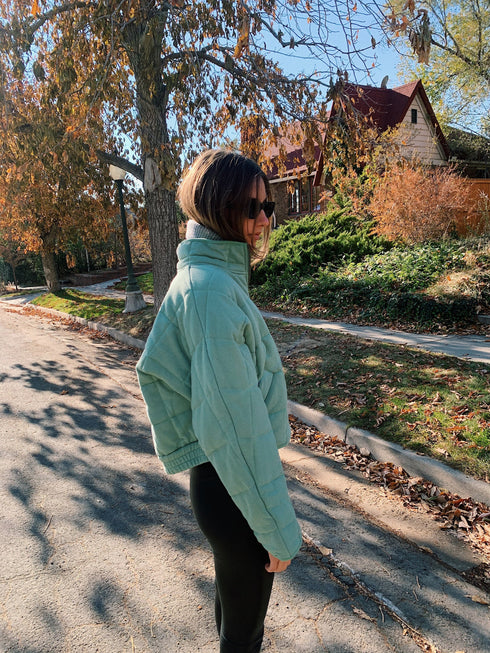 Sage Babe Quilted Jacket *RESTOCKED*