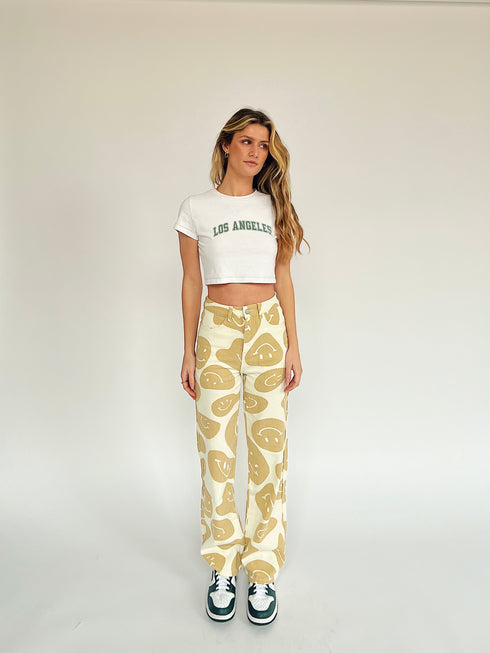 Stay Wavy Smile Pants