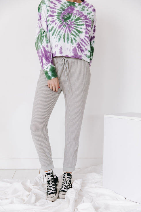 Kick Back Ribbed Jogger