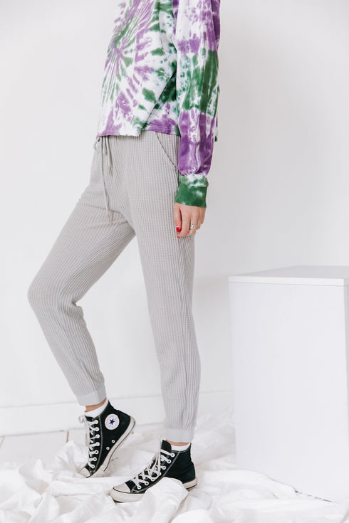 Kick Back Ribbed Jogger