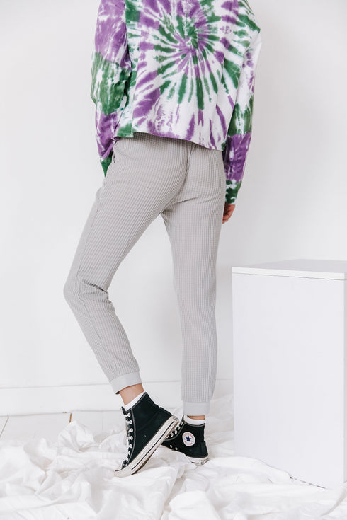 Kick Back Ribbed Jogger