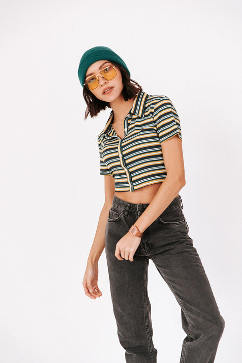 Ride Or Die Top// Teal