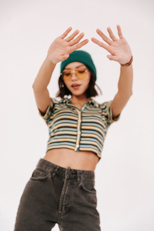 Ride Or Die Top// Teal