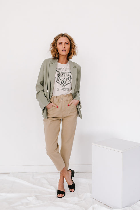 On The Road Pant// Tan