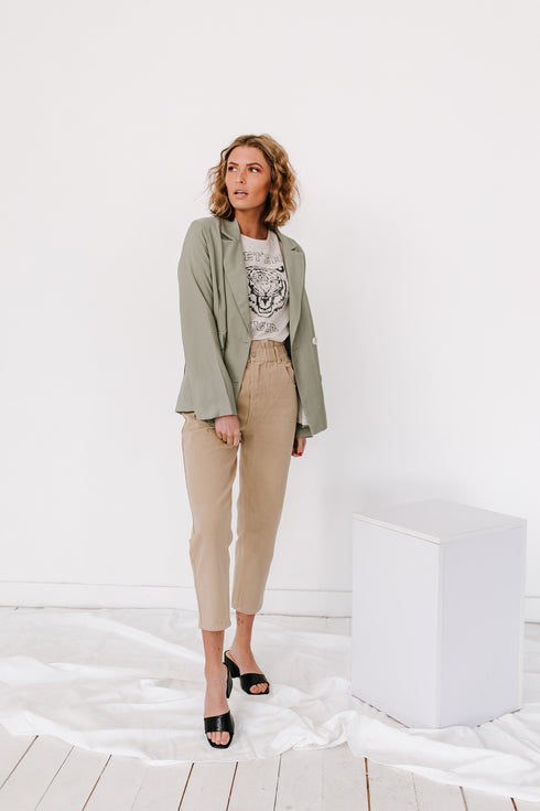 On The Road Pant// Tan