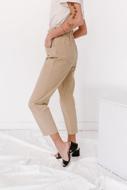 On The Road Pant// Tan