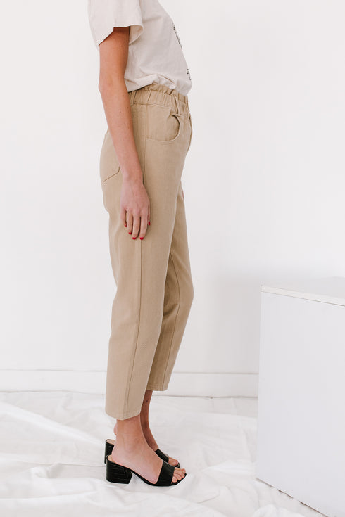 On The Road Pant// Tan