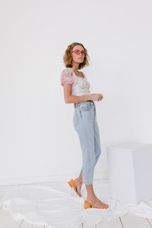 Summer In Malibu Sandal// Orange